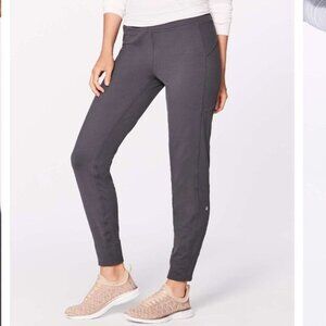 Lululemon Run On Jogger (28") Cozy Rulu Material Dark Carbon Grey Size 2